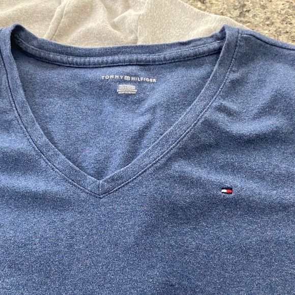 Tommy Hilfiger V-Neck Tees - Picture 2 of 9